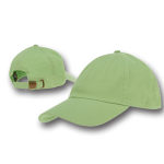 Comfortable Light Green Cap with Adjustable Buckle - 100% Cotton
