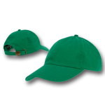 Kelly Green Cotton Cap - Stylish Headwear for Any Occasion