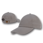 Grey Cotton Cap with adjustable Clasp