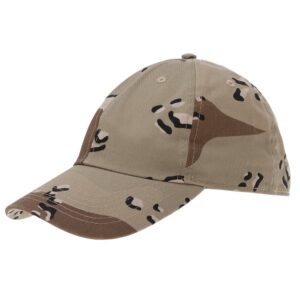 Cotton Cap with adjustable Clasp - 1 piece, Desert Camo