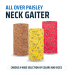All Over Paisley Tube Headband