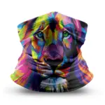 Multi-Color Lion Tube Headband- Imported Multi-Color Headwear