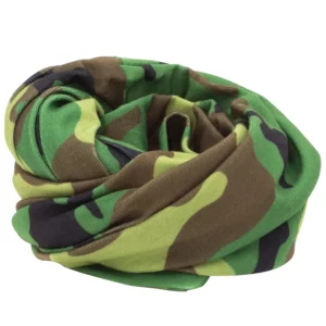 Camo Tube Headband - 1 piece, Woodland