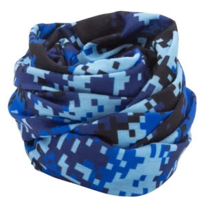 Digital Camo Tube Headband - 1 piece, Royal Blue