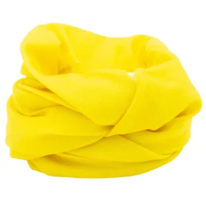 Solid Color Tube Headband - 1 piece, Yellow