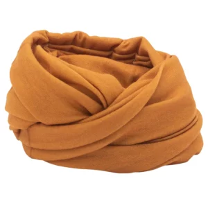 Solid Color Tube Headband - 1 piece, Burnt Orange