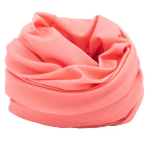 Solid Color Tube Headband - 1 piece, Strawberry