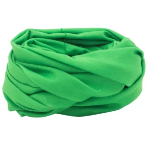 Solid Color Tube Headband - 1 piece, Kelly Green