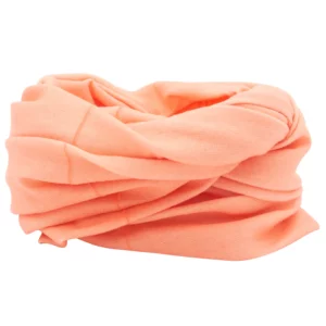 Solid Color Tube Headband - 1 piece, Peach