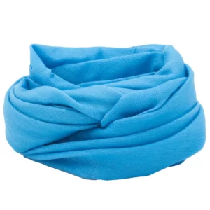 Solid Color Tube Headband - 1 piece, Turquoise