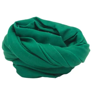 Solid Color Tube Headband - 1 piece, Hunter Green