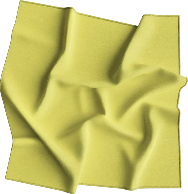Light Yellow Solid BANDANA - Single Piece 27x27
