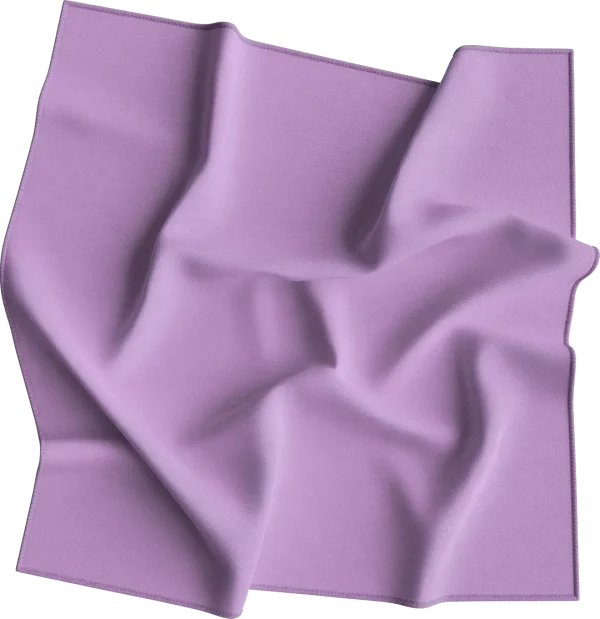Lilac Solid BANDANA - Single Piece 27x27