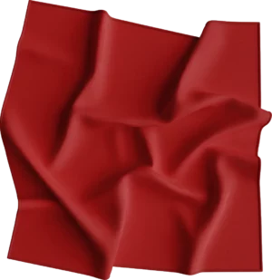 12 pieces, USA Made Solid Color Bandana 100% Cotton, Red, 22" x 22"