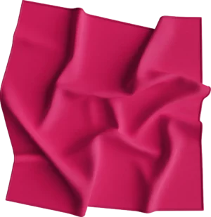 12 pieces, USA Made Solid Color Bandana 100% Cotton, Hot Pink, 22" x 22"