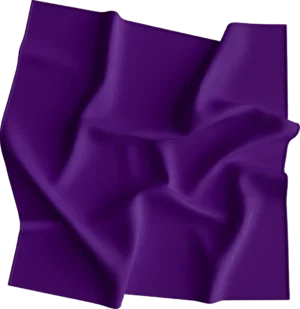 12 pieces, USA Made Solid Color Bandana 100% Cotton, Purple / Grape, 22" x 22"