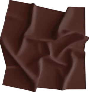 12 pieces, USA Made Solid Color Bandana 100% Cotton, Cocoa Brown, 22" x 22"