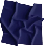 12 pieces, USA Made Solid Color Bandana 100% Cotton, Navy Blue, 22" x 22"