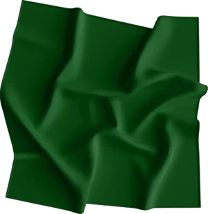 Hunter Green Solid Color Imported Bandanas 100% Cotton