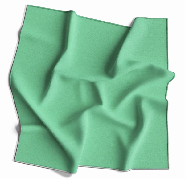 Mint Green Solid BANDANA - Single Piece 18x18