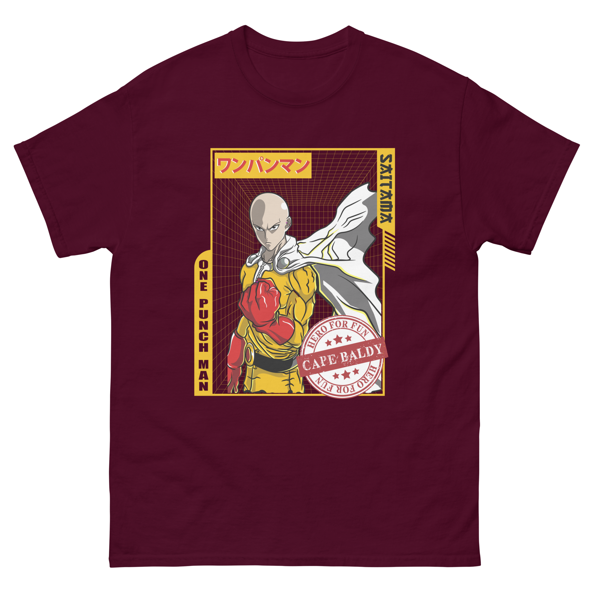 mens-classic-tee-maroon-front-65b3988b3a952.png
