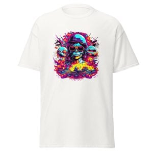 Men's Psychedelic Skull T-Shirt - Skull Army