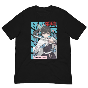 Anime Tee Kanao Tsuyuri of Demon Slayer - Manga Japanese Anime Printed Unisex T-shirt