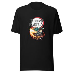 Unisex Anime Demon Slayer T-Shirt Graphic Tees - Fire God