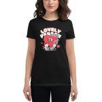 Women's Valentine's Day Short Sleeve T-Shirt - Lovely Person