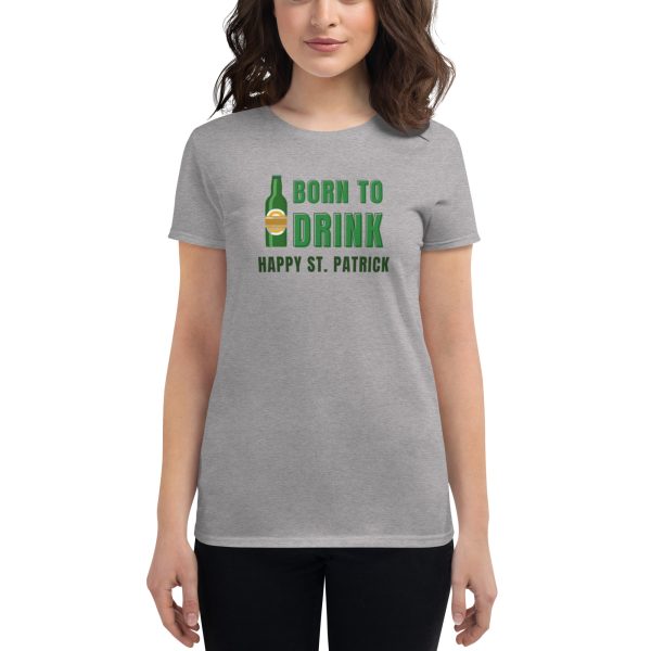 Woman's St. Patrick's Day Short Sleeve T-Shirt - WSPD 2