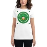 Woman's St. Patrick's Day Short Sleeve T-Shirt - Leprechaun