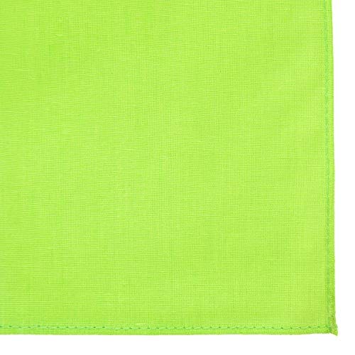 BNSS0100_22_0802_0001-image1 A bright green fabric displays a smooth texture at the edge with a clean stitched border giving a vibrant appearance suitable for various uses in decor or fashion.