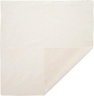 12 pieces, Solid Color Bandana, Imported, 100% Cotton, Natural, 22" x 22"