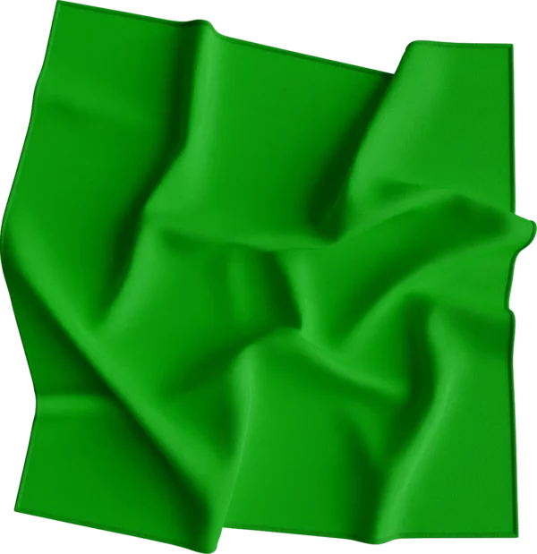 Mint Green Solid Color Bandana - Imported - 100% Cotton - 27" x 27" - 1 piece