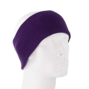 Purple / Grape Stretch Headband - Made in USA - 1 piece