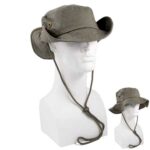 Olive Green Safari Hat - Mixed Sizes - Dozen - 12 pieces