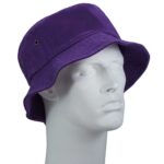 Purple Bucket Hat - Mixed Sizes - Dozen - 12 pieces
