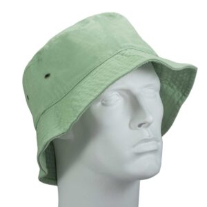 Lime Green Bucket Hat - Mixed Sizes - Dozen - 12 pieces