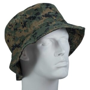 Digital Camo Bucket Hat - Mixed Sizes - Dozen - 12 pieces