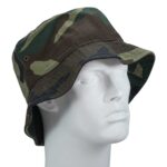Woodland Camo Bucket Hat - Small/Medium - 1 piece