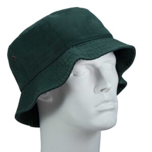 Hunter Green Bucket Hat - Mixed Sizes - Dozen - 12 pieces