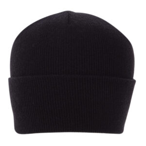 Black Classic Ski Hat - 12 pieces