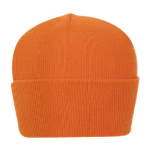 Orange Classic Ski Hat - 12 pieces