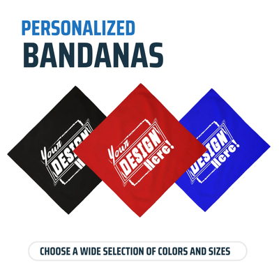 CUSTOM BANDANAS