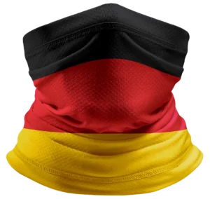 Country Flag Tube Headband - Germany Flag, 1 piece