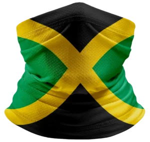 Country Flag Tube Headband - Jamaica Flag, 1 piece