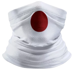 Country Flag Tube Headband - Japan Flag, 1 piece