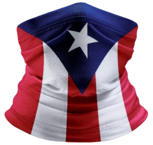 Country Flag Tube Headband - Puerto Rico Flag, 1 piece