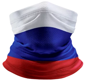 Country Flag Tube Headband - Russia Flag, 1 piece