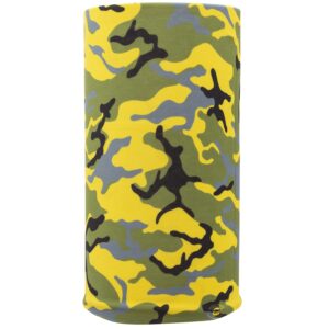Camo Tube Headband - 1 piece, Yellow